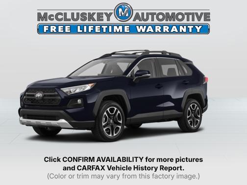 Midnight Black Metallic 2019 Toyota RAV4 Adventure