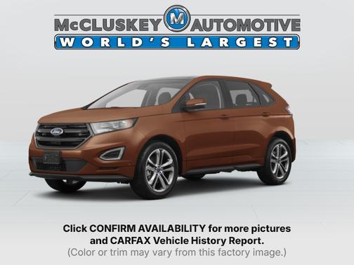 RUBY RED METALLIC TINTED CC 2017 Ford Edge Sport