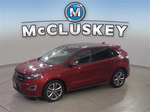RUBY RED METALLIC TINTED CC 2017 Ford Edge Sport