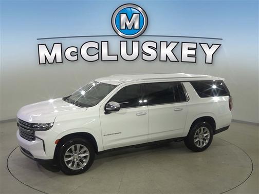 Summit White 2023 Chevrolet Suburban Premier
