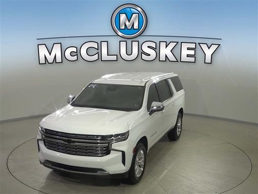 Summit White 2023 Chevrolet Suburban Premier