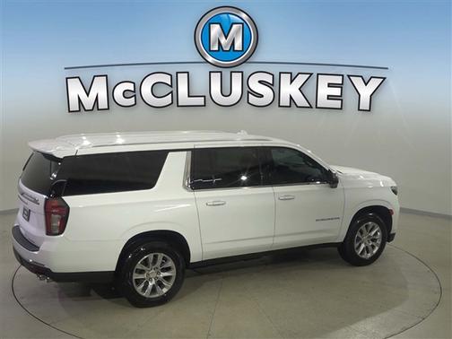 Summit White 2023 Chevrolet Suburban Premier