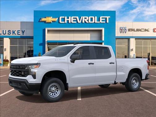 Summit White 2026 Chevrolet Silverado 1500 WT