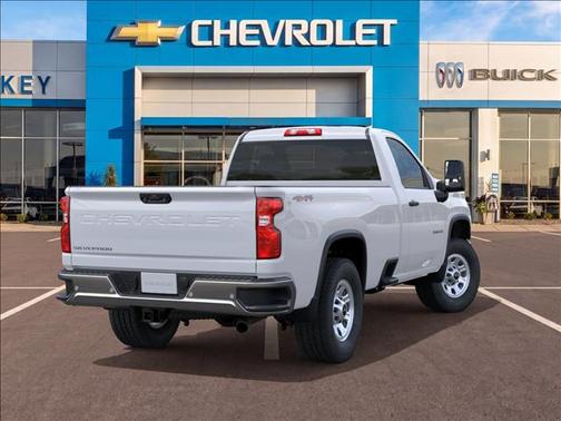 Summit White 2026 Chevrolet Silverado 3500 Regular Cab, Long Bed, WT Dual Rear Wheel, 4WD
