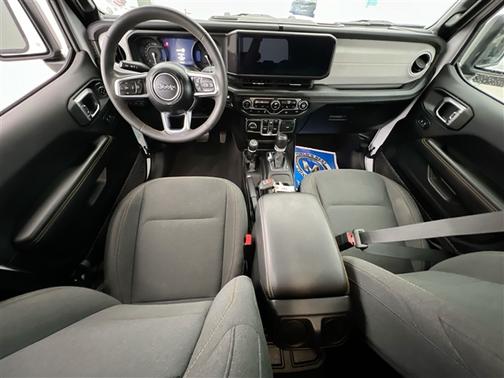 Bright White Clearcoat 2024 Jeep Wrangler 4xe Sahara