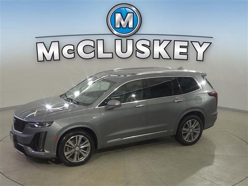 Satin Steel Metallic 2022 Cadillac XT6 Premium Luxury FWD