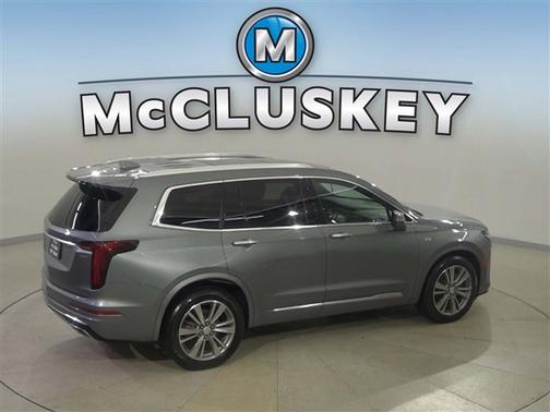 Satin Steel Metallic 2022 Cadillac XT6 Premium Luxury FWD