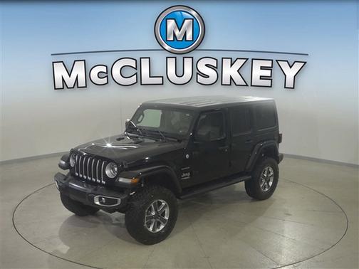 Black Clearcoat 2021 Jeep Wrangler Unlimited Sahara