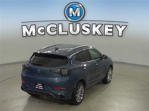 Ocean Blue Metallic 2024 Buick Encore GX Avenir