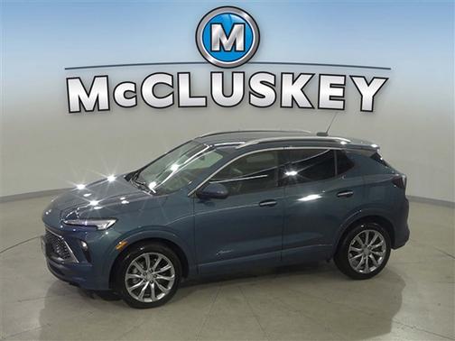Ocean Blue Metallic 2024 Buick Encore GX Avenir