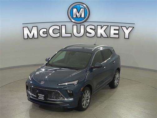 Ocean Blue Metallic 2024 Buick Encore GX Avenir