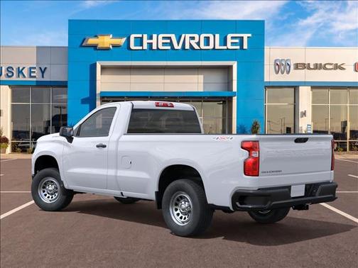Summit White 2026 Chevrolet Silverado 1500 WT