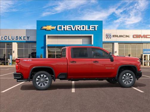 Red Hot 2026 Chevrolet Silverado 2500 Custom