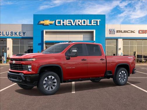 Red Hot 2026 Chevrolet Silverado 2500 Custom