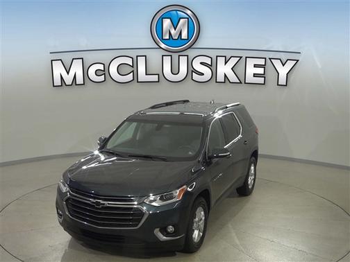 Graphite Metallic 2019 Chevrolet Traverse LT Cloth