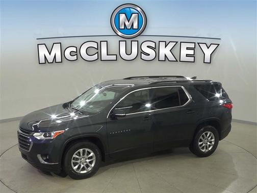 Graphite Metallic 2019 Chevrolet Traverse LT Cloth