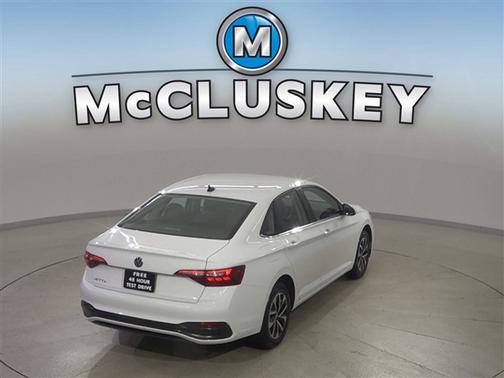 Pure White 2024 Volkswagen Jetta 1.5T S