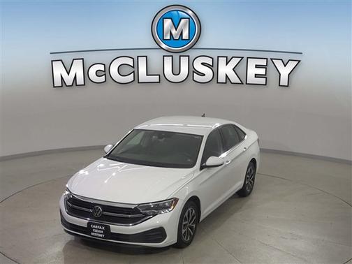 Pure White 2024 Volkswagen Jetta 1.5T S