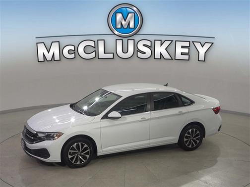 Pure White 2024 Volkswagen Jetta 1.5T S