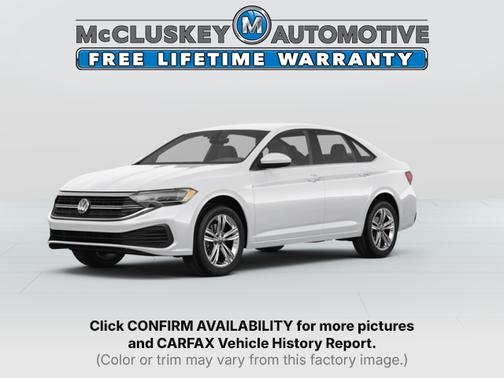 Pure White 2024 Volkswagen Jetta 1.5T S
