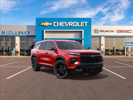 Radiant Red Tintcoat 2026 Chevrolet Traverse RS