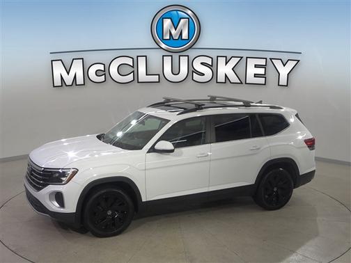 White 2024 Volkswagen Atlas 2.0T SE w/Technology