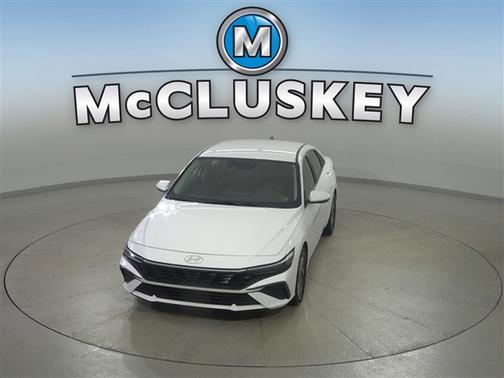 Serenity White 2024 Hyundai ELANTRA SEL