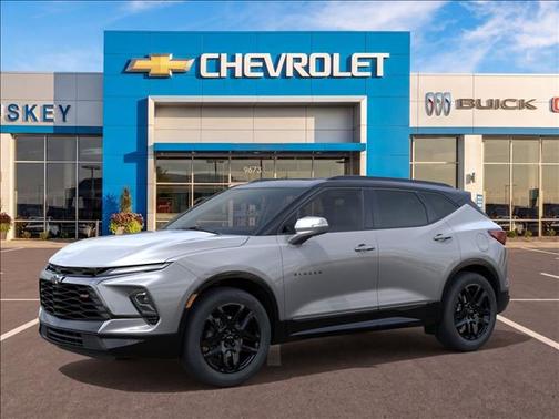 Sterling Gray Metallic 2026 Chevrolet Blazer RS