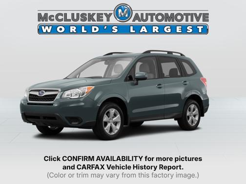 Jasmine Green Metallic 2015 Subaru Forester 2.5i Premium