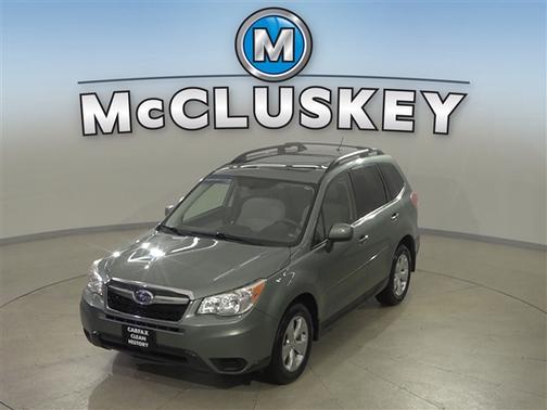 Jasmine Green Metallic 2015 Subaru Forester 2.5i Premium