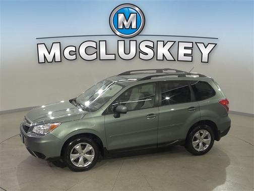 Jasmine Green Metallic 2015 Subaru Forester 2.5i Premium
