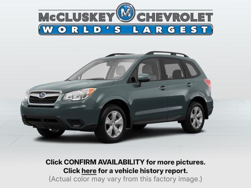 Jasmine Green Metallic 2015 Subaru Forester 2.5i Premium