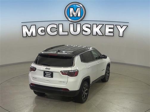 Bright White Clearcoat 2025 Jeep Compass Limited