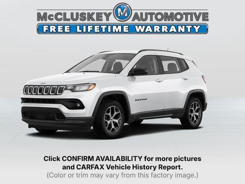 Bright White Clearcoat 2025 Jeep Compass Limited
