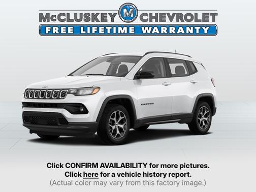 Bright White Clearcoat 2025 Jeep Compass Limited