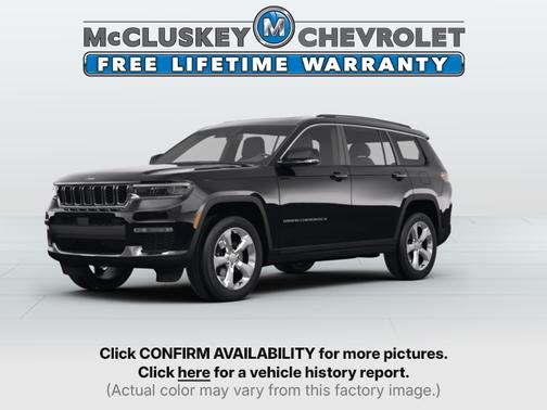 Diamond Black Crystal Pearlcoat 2022 Jeep Grand Cherokee L Limited