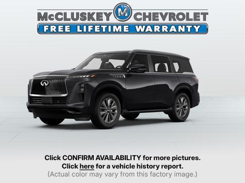 Mineral Black 2025 INFINITI QX80 SENSORY AWD
