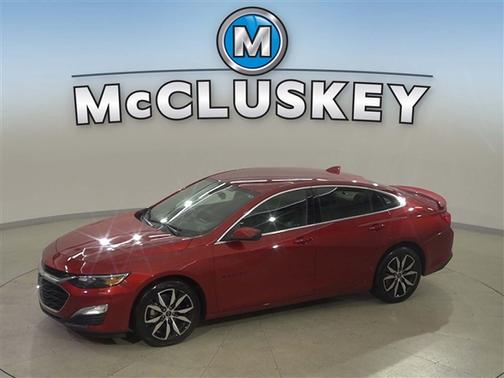 Cherry Red Tintcoat 2022 Chevrolet Malibu FWD RS