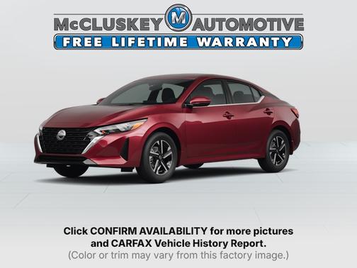 Scarlet Ember Tintcoat 2024 Nissan Sentra SV