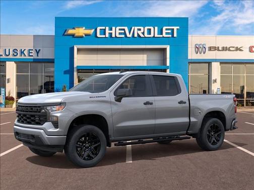 Sterling Gray Metallic 2026 Chevrolet Silverado 1500 Custom