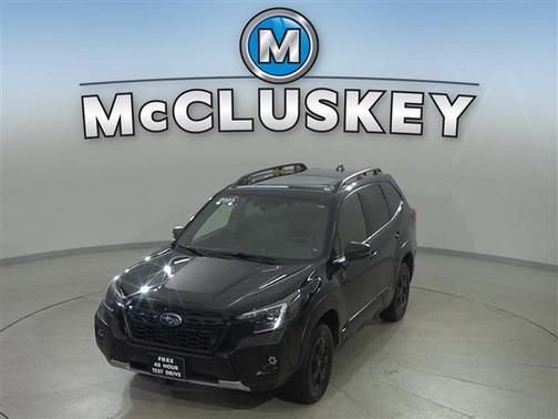 Crystal Black Silica 2023 Subaru Forester Wilderness