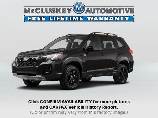 Crystal Black Silica 2023 Subaru Forester Wilderness