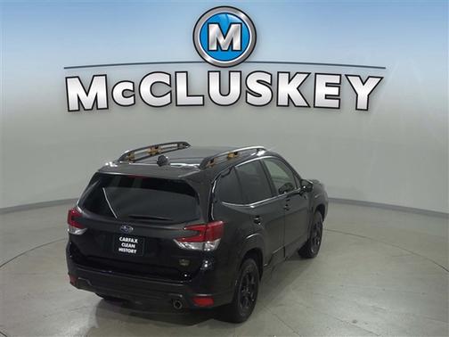 Crystal Black Silica 2023 Subaru Forester Wilderness