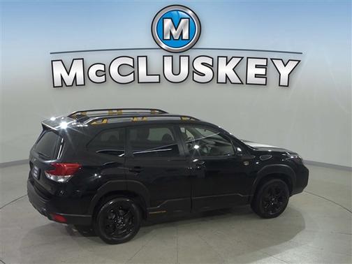 Crystal Black Silica 2023 Subaru Forester Wilderness