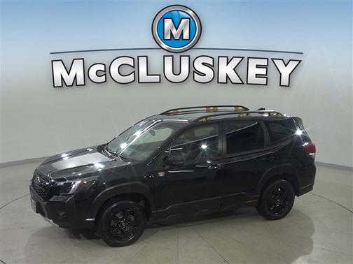 Crystal Black Silica 2023 Subaru Forester Wilderness