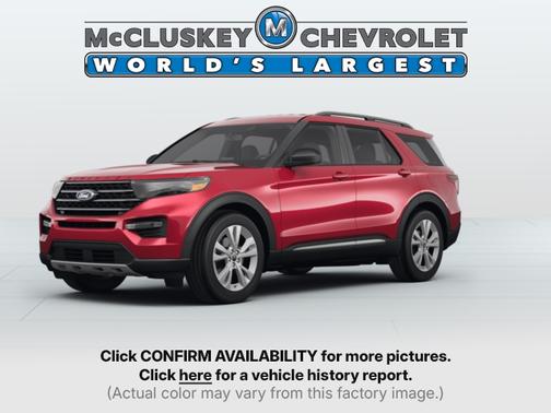 RAPID RED MET TINTED CC 2021 Ford Explorer XLT