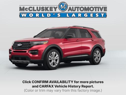 RAPID RED MET TINTED CC 2021 Ford Explorer XLT
