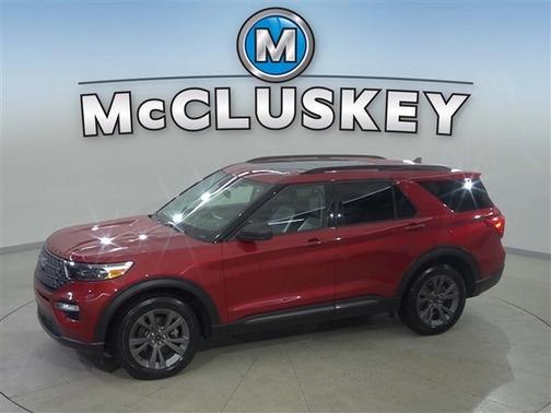 RAPID RED MET TINTED CC 2021 Ford Explorer XLT