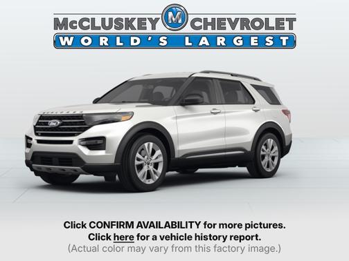 Rapid Red Metallic Tinted Clearcoat 2021 Ford Explorer XLT