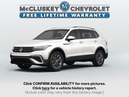 Pure White 2022 Volkswagen Tiguan 2.0T SE 4MOTION